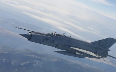 HRZ u vježbovnoj aktivnosti presretanja ciljeva u zraku