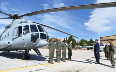 Ministar Banožić i admiral Hranj u radnom posjetu Divuljama