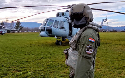 HRZ helikopterima prevezao teško pokretne pacijente iz područja pogođenim potresom