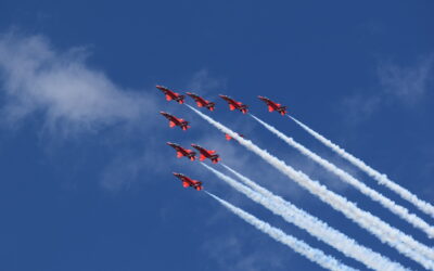 Red Arrowsi u posjeti 93. krilu HRZ-a