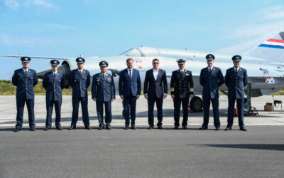 Održana svečana dodjela letačkog znaka 25. naraštaju pilota HRZ-a