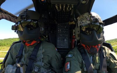 Preleti zrakoplova HRZ-a za 30. rođendan Hrvatske vojske