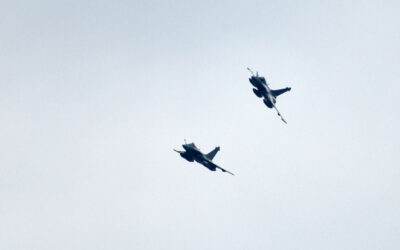 Dva francuska Rafala simbolično preletjela iznad Zagreba