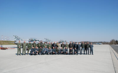 Posjet zapovjednika Francuskog ratnog zrakoplovstva zapovjedniku HRZ-a