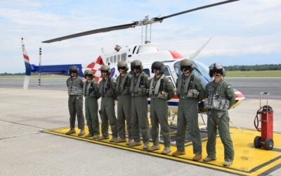 Završena letačka izobrazba učenika – letača 27. naraštaja vojnih pilota na helikopteru Bell 206B