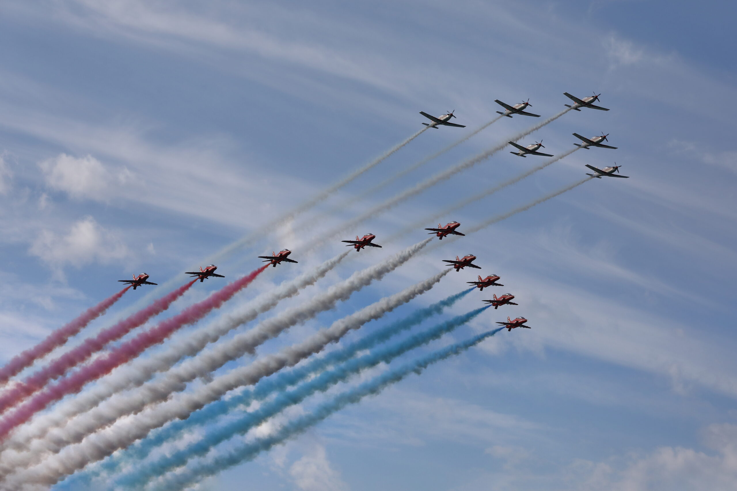 Akrobatske grupe “Krila Oluje” i “Red Arrows”