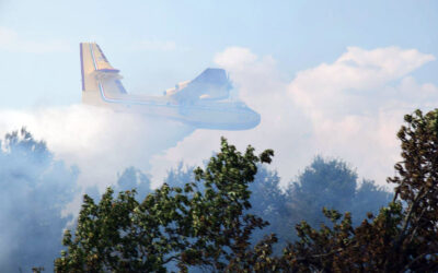 Protupožarne zračne snage gasile požar na Braču