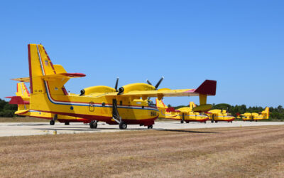 Šest protupožarnih aviona gasilo požare u Splitsko–dalmatinskoj županiji