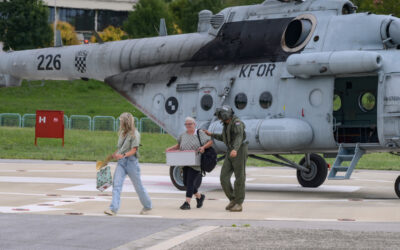 Helikopterom Mi-171 Sh po srce u Osijek