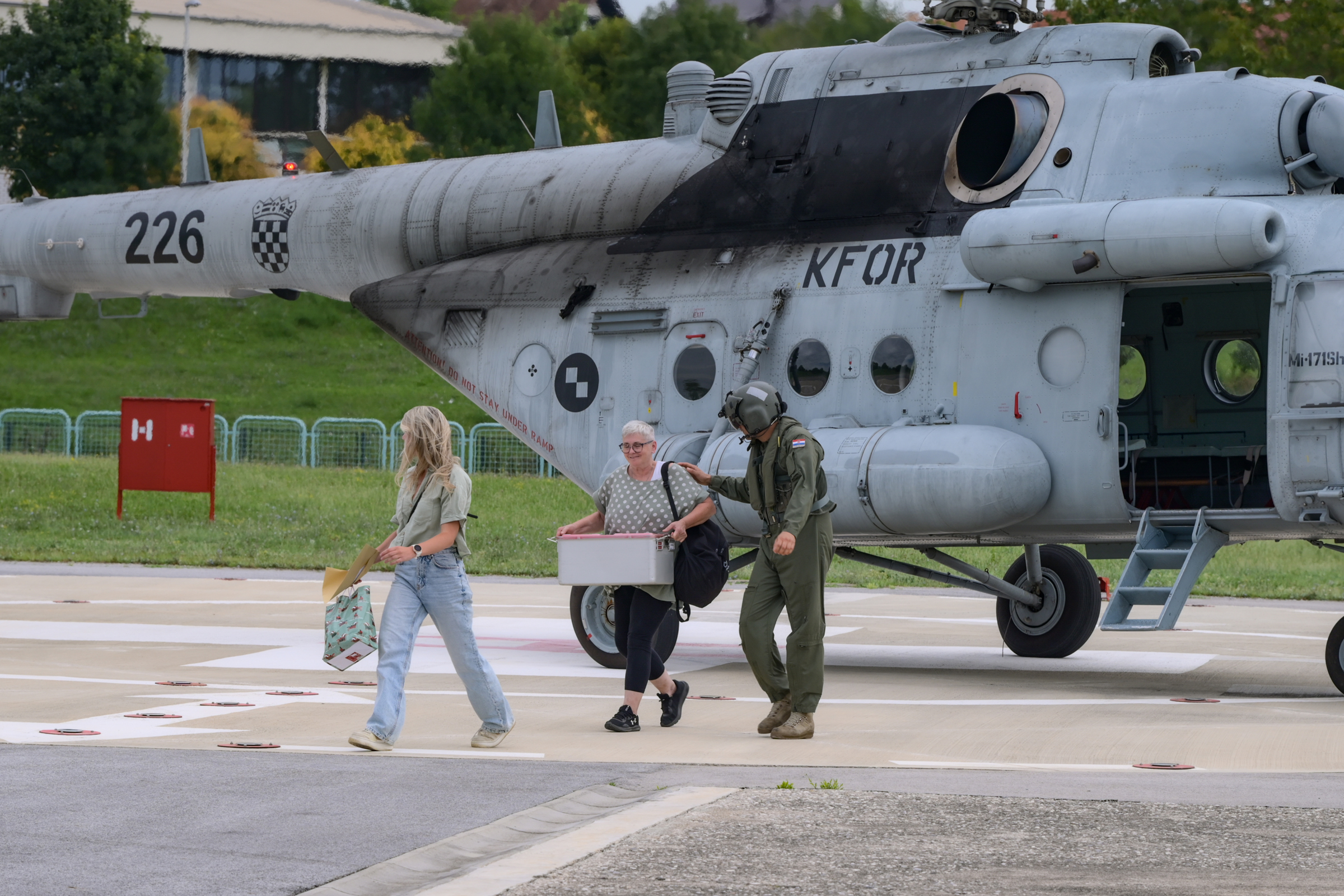 Transport srca helikopterom Black Hawk
