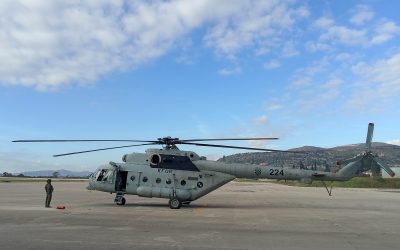 Zrakoplovna sastavnica 42. hrvatskog kontingenta upućena na Kosovo