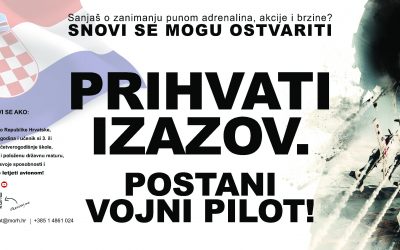 MORH prima 10 kandidata/kandidatkinja za časnike/časnice – vojne pilote