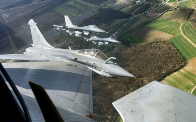 Spektakularne snimke zajedničke vježbe: Hrvatski Rafalei i američki F-16 zajedno u letačkoj akciji
