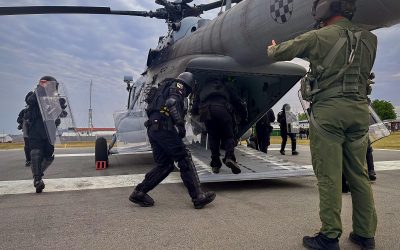 Provedena rotacija zrakoplovnih sastavnica 41. HRVCON-a u KFOR-u