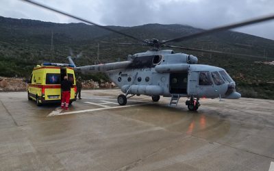 Kad je svaka minuta važna: Vojni piloti helikoptera HRZ-a u pomoći trudnici s Pelješca
