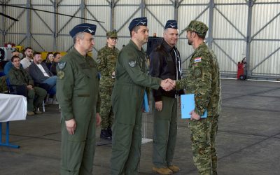 Obilježena 30. obljetnica 393. eskadrile helikoptera 93. krila Hrvatskog ratnog zrakoplovstva