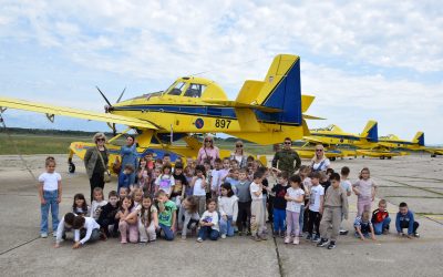 Posjet Dječjeg vrtića “Radost” 93. krilu Hrvatskog ratnog zrakoplovstva